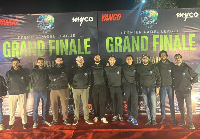 Premier Padel League team environment